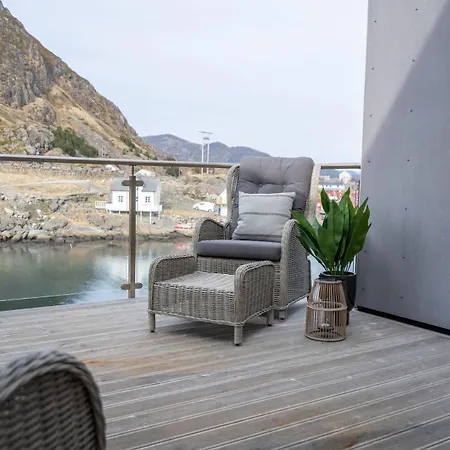 Apartament Lofoten Balcony View Ballstad