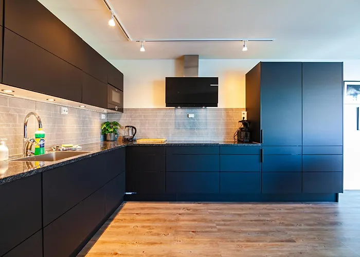 Daire Lofoten Balcony View *