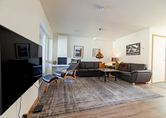 Daire Lofoten Balcony View *