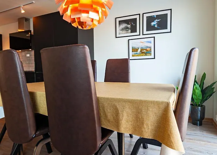 Daire Lofoten Balcony View Ballstad