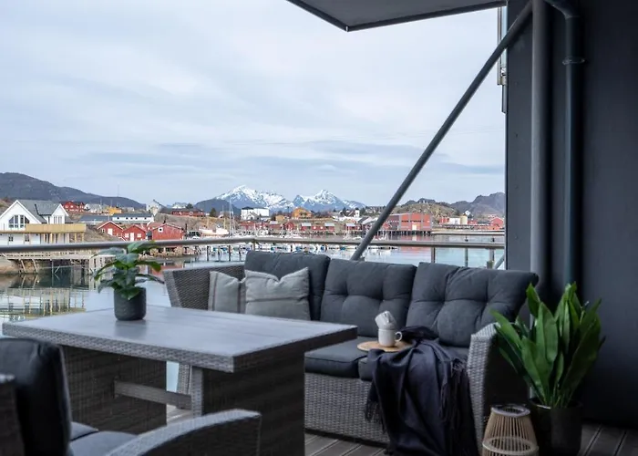 Appartamento Lofoten Balcony View